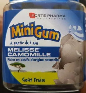 Forte Pharma Minigum Melisse Camomille Gout Fraise X50