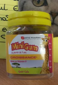Forte Pharma Minigum Croissance Gout Cola X50