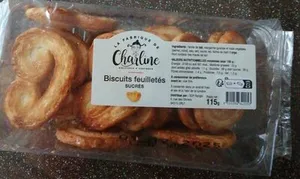 Biscuits feuilletés sucrés