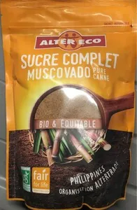 Sucre complet MUSCOVADO