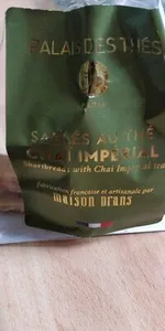 Sablés au thé chaï impérial