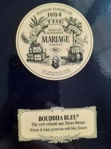 Thé vert Bouddha bleu