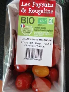 Tomate cerise mélangée