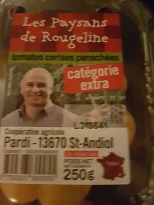 Tomates Cerises Duo Rouges Et Jaunes Barquette De 250 GR