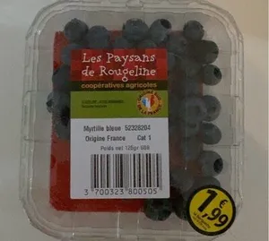 Myrtille bleu origine france