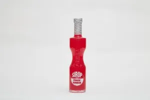 Sirop Courbe Arôme Fraise Bonbon - 35 CL - Arom