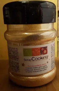 Sucre Paillette Doré - 160 G - Scrapcooking