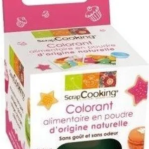 Colorant Alimentaire D'origine Naturelle - Vert - Scrapcooking