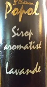 Sirop aromatisé lavande