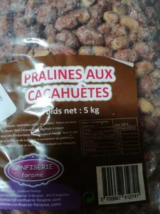 Pralines aux cacahuètes