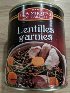 Lentilles garnies