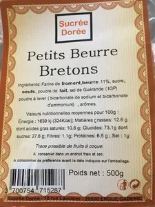 Petits Beurre Bretons