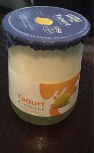 Yaourt bi-couche citron