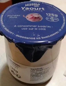 Yaourt Bi-couche Pruneau