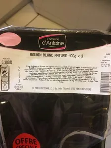 Boudin blanc nature (3)