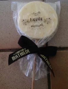 Sucette banane pétillante