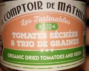 Tomates séchées & trio de graines