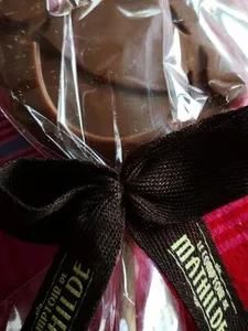 Sucette chocolat comptoir de Mathilde