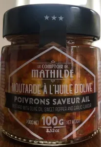 Moutarde à l'huile d'olive