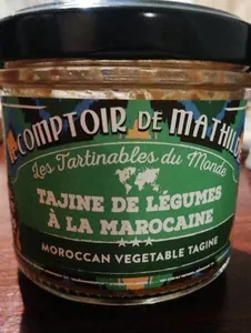 Tartinable Tajine de Légumes à la marocaine