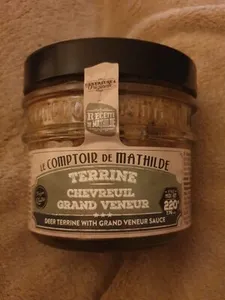 Terrine chevreuil grand veneur