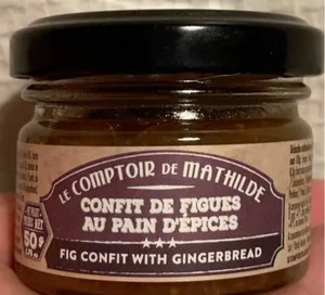 Confit de figues au pain d’épices