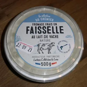 Fromage blanc en faisselle