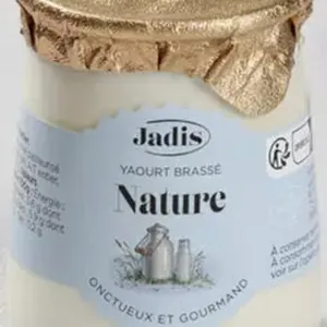Yaourt nature brassé