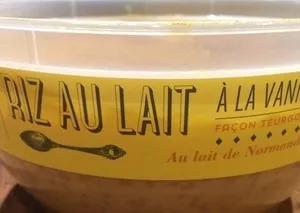 Riz au lait
