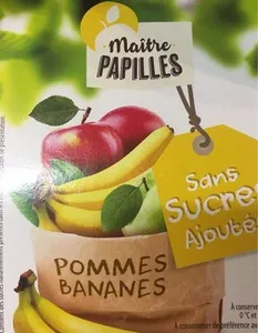 Purée de Pommes et de Bananes