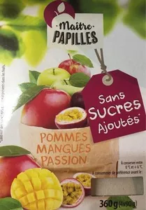 Compote Pommes Mangues Passion