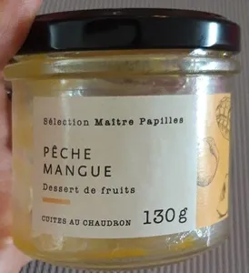 Pêche Mangue Dessert de fruits