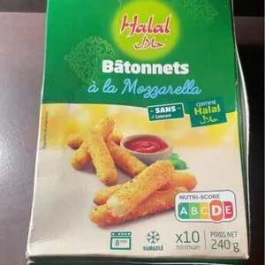 Batonnets A La Mozzarella