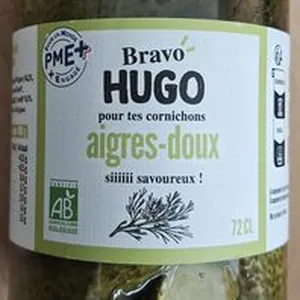 Cornichons aigres doux
