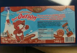 L'authentique petit ourson distribué par toupargel