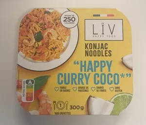 Plat préparé curry coco