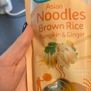 Asian noodles brown rice