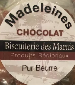 Madeleines Chocolat Pur Beurre
