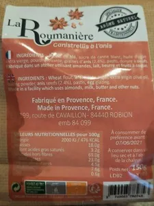 Canistrelli à l'anis