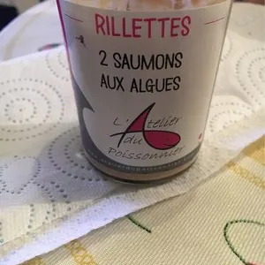 Rillettes 2 saumons aux algues