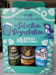 La Sélection Dégustation 6 Bières bretonnes