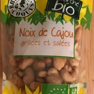 Noix de Cajou grillées et salées