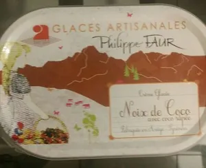 Crème glacée Noix de Coco