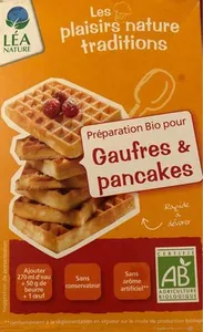 X2 Préparations Bio Pour Gaufres Et Pancakes