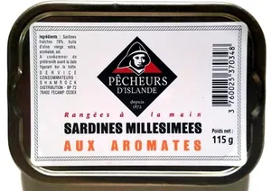 Sardines Millésimées aux aromates