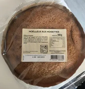 Moelleux aux noisettes