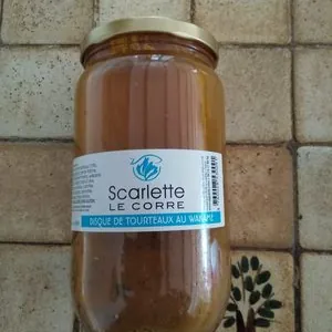 Bisque de tourteaux au wakamé