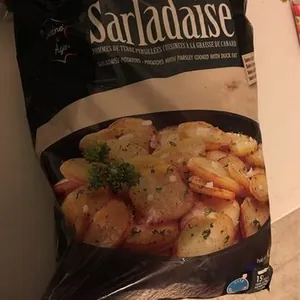 Pommes de terres persillées cuisinées à la graisse de canard