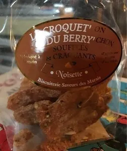 Le croquet du  Berry à la noisette