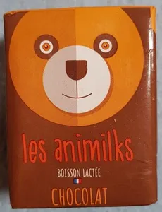 Les Animilks Boisson Lactée Chocolat